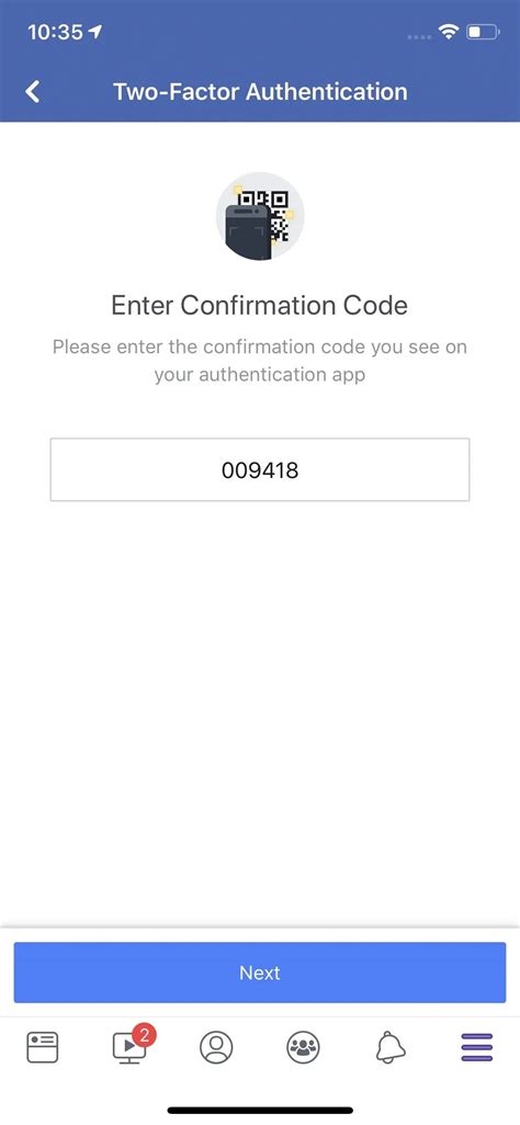Image result for Facebook Verification Code