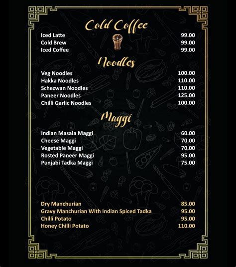 Menu at Pine & Dine Rooftop Cafe and lounge, Mathura