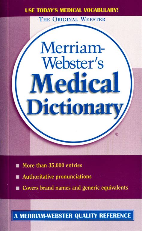Merriam-Webster’s Medical Dictionary | Goyalpublishers