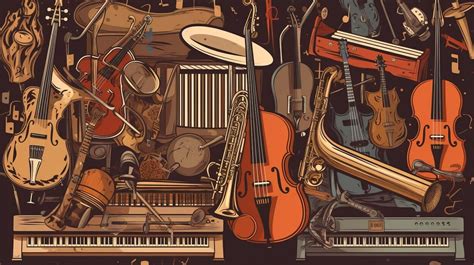 Image result for Music Page Background String Instruments