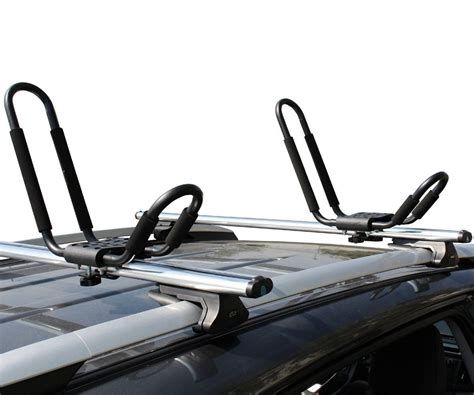 Buy 2 Pairs J-Bar Universal Carrier Kayak Rack Canoe Boat Surf Ski Roof ...
