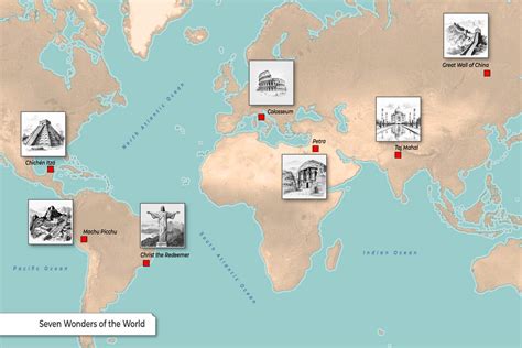 Seven Wonders of the World 的图像结果