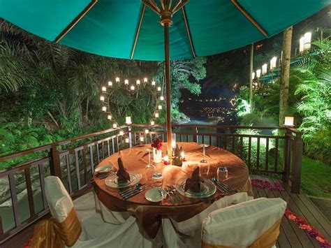 romantic candle light dinner at swept away samaya ubud resort - Reviews ...