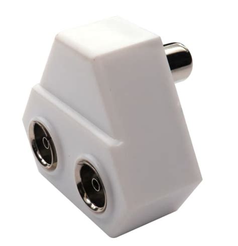 RS PRO | RS PRO Right Angle TV Aerial Connector Male to Female, Cable ...