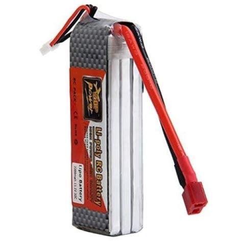 11.1V 2200mAh 3S LiPo Battery – High-Discharge Rechargeable Battery ...