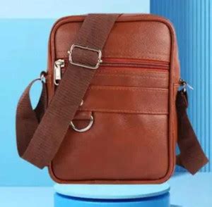 R Touch Brown Sling Bag Stylish Sling bag Small Sling adjustable Brown ...