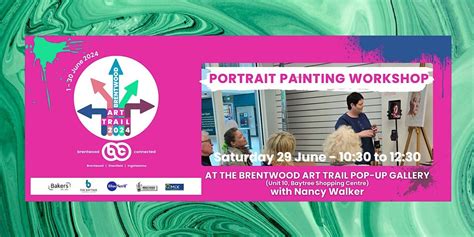 Brentwood Art Trail Portrait Painting Workshop with Nancy Walker, Unit ...