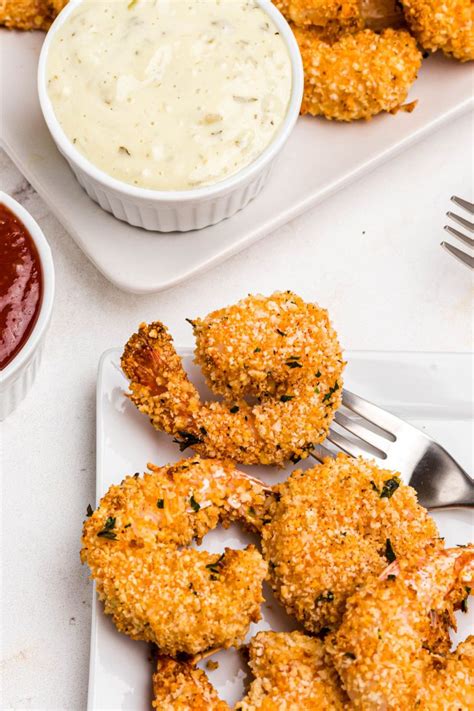 Air Fryer Breaded Shrimp | Air Frying Foodie