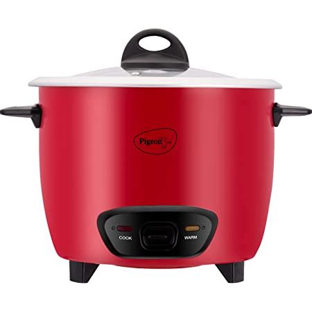 Buy Bajaj RCX 1.8 DLX Rice Cooker, 1.8 Litre , White Online at Low ...