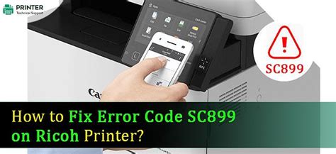 Image result for Ricoh Printer Code Error SC 865 01