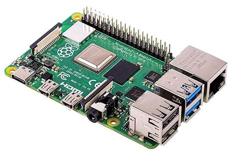 Raspberry Pi 4 Model B 8GB RAM Single Board Computer with WiFi ...