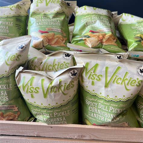 Miss Vickie’s - Spicy Dill Pickle Chips • Cheesy Cow Co.