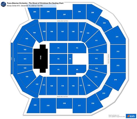 Moody Center ATX Concert Seating Chart - RateYourSeats.com