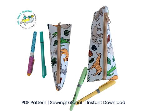 Image result for Pen Pouch Pattern Tutorial