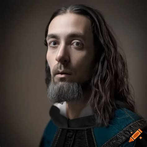 Portrait of a man from the renaissance era on Craiyon