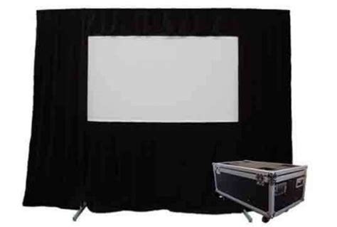 10ft Multi Aspect Ratio Front/Rear Projection Screen - Video Production Gold Coast - Able Video ...
