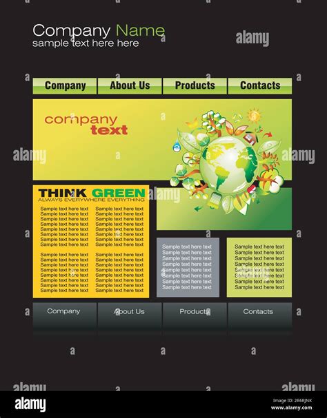 Environment Web Design Template 的图像结果