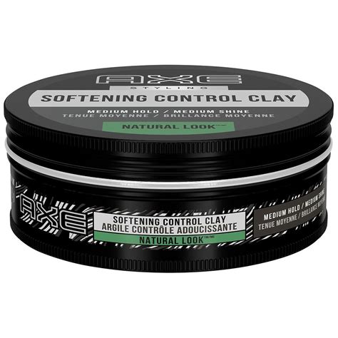 AXE Natural Look Softening Control Clay Softening, Medium Hold / Medium ...