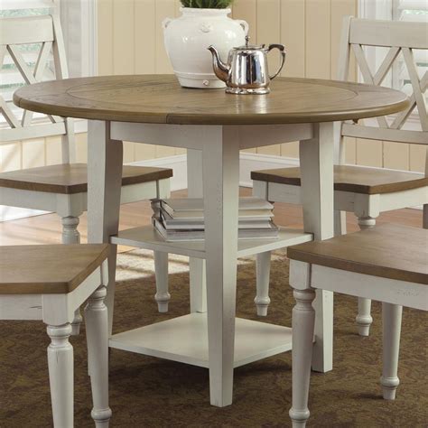 Round Drop Leaf Kitchen Table And Chairs - Things In The Kitchen