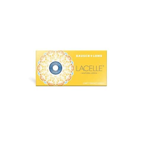 Buy Bausch & Lomb Natural Look Quarterly Contact Lenses (-2.50, Blue ...