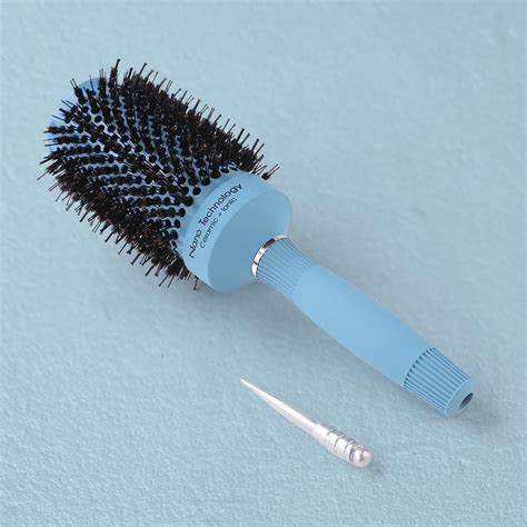Buy UMAI Ion-infused Ceramic Hair Brush 53mm | Anti-Static Boar ...
