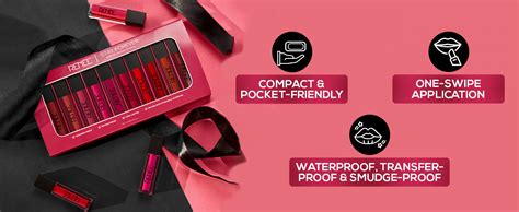 Buy RENEE Stay Forever Matte Liquid Lipstick Combo | Transfer & Smudge ...