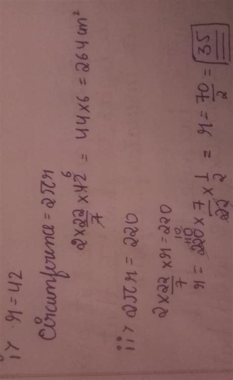 3. Draw a graph for the radius and circumference of circle using a ...