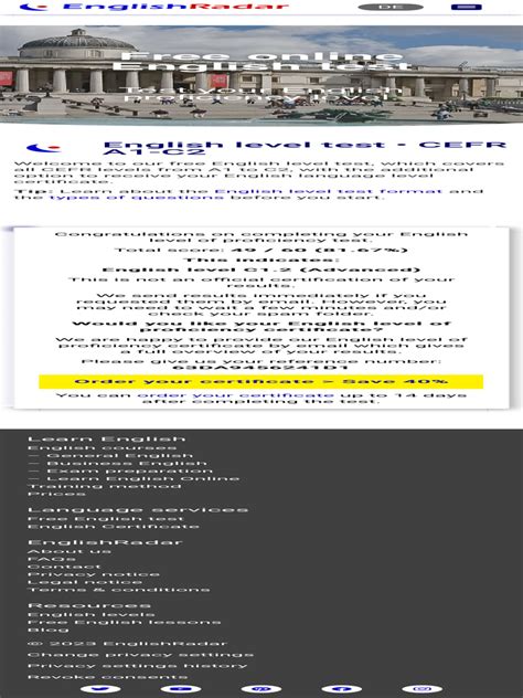 Image result for English C2 Level Test