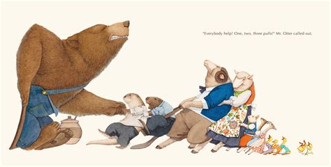 《水獭先生的新邻居》Mr. Otter's New Neighbours on Behance | Illustration ...