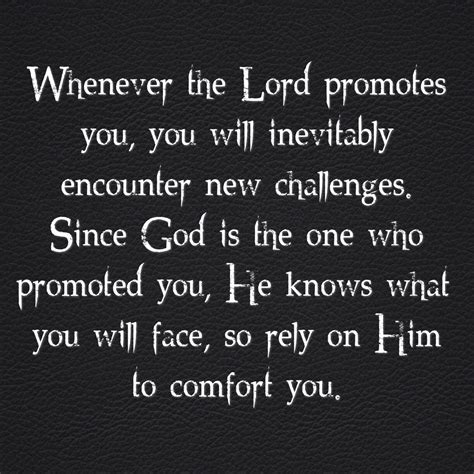 The Lord's Promises