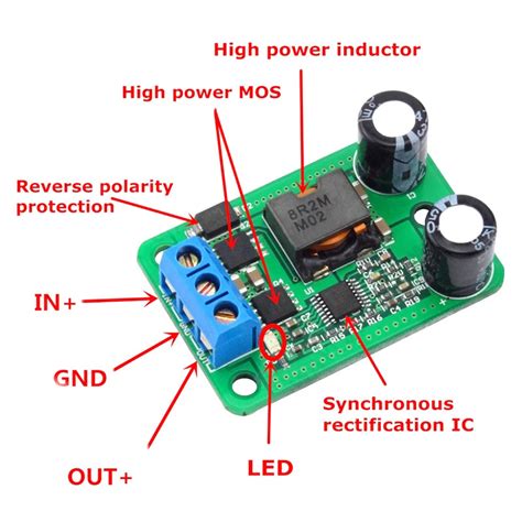 Buy HW-468 DC-DC Step-Down Module | 24V/12V to 5V, 5A Power Supply
