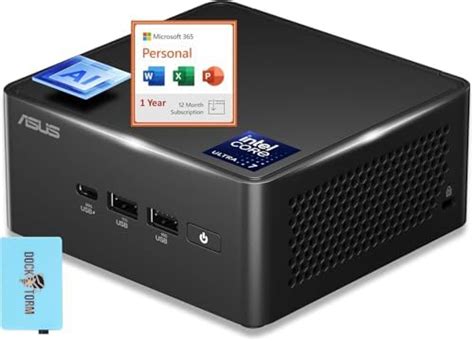 ASUS NUC AI Powered Mini Desktop (Intel Ultra 7-165H, No OS, 16GB DDR5 ...
