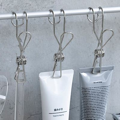 STAINLESS STEEL HOOKING WIRE CLIP | MUJI