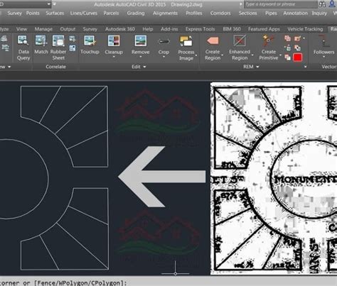 Image result for How to Convert Raster Image to Vector AutoCAD
