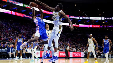 NBA: Indiana Pacers vs Philadelphia 76ers