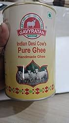 Gavyratan Pathmeda A2 Desi Cow Bilona Ghee - Natural Flavour, 1 liter ...