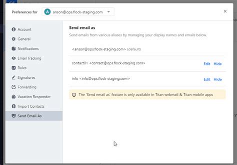 Email alias Tutorial 的图像结果