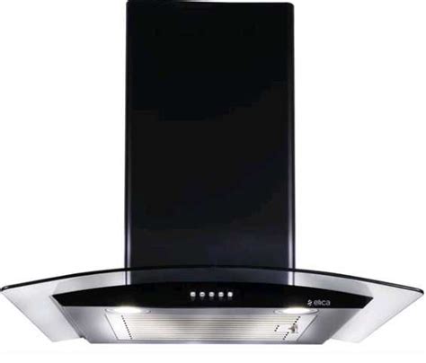 Elica Chimney ESCG BF 60 NERO ( Single Baffle Filter) b2bonline