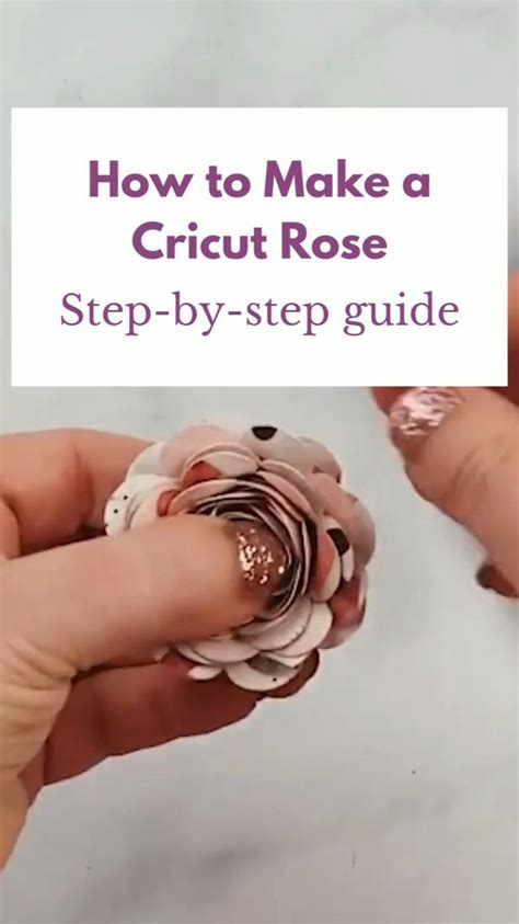 Image result for Cricut Rose Tutorial