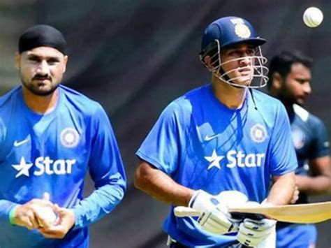 Taking A Sly Dig At MS Dhoni, Harbhajan Singh Says The Former Indian ...