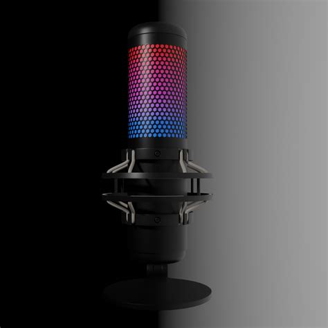 🎤 Microphone HyperX QuadCast S・ STL File for 3D printing・Cults