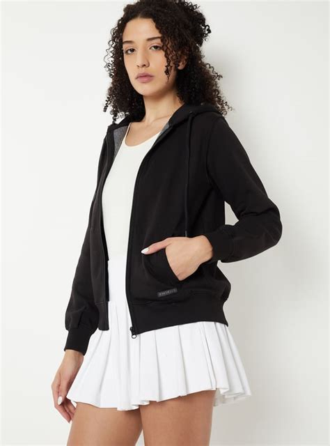 Buy Women Solid Hooded Jacket Online at just Rs. 799.0 - 1000016314495 ...