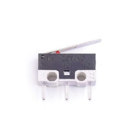 3DINNOVATIONS 3 Pin PCB Micro Switch SPDT 1A 125VAC Long Hinge Lever ...