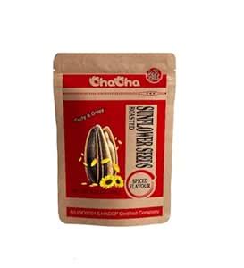 ChaCha Premium Roasted Sunflower Seeds - Spiced Flavor(Mix of Spices ...