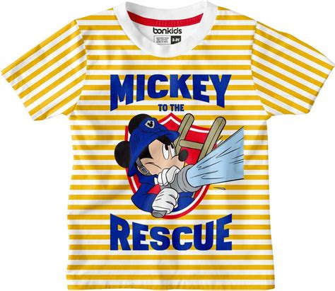 Mickey Rescue Boys T-SHIRT – BONKIDS