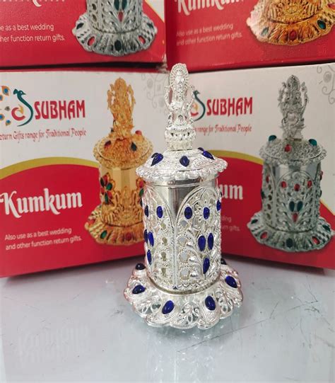 Buy Kumkum Chimizh - Silver online