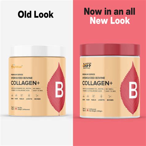 Buy Premium Hydrolyzed Bovine Collagen in India – MyFitFuel