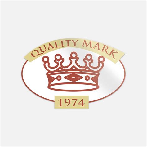 Kira Quality Mark Emblem 1974 Year Crown Vinyl Sticker Decal Waterproof ...