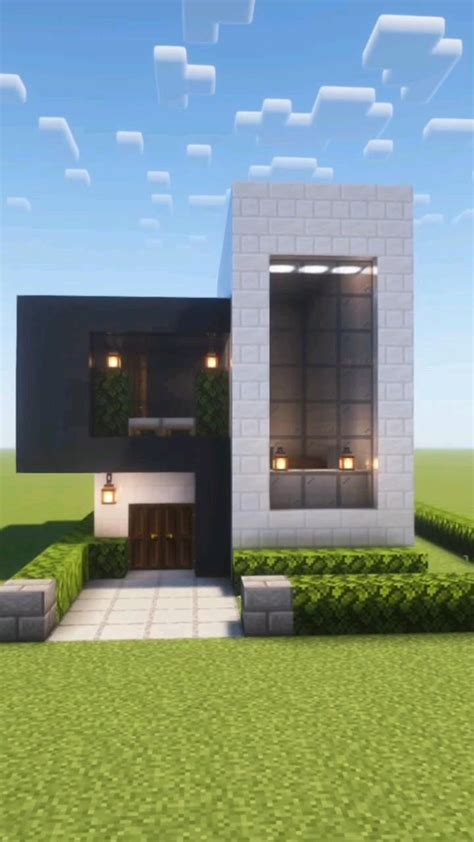 Image result for Minecraft Small Modern Home