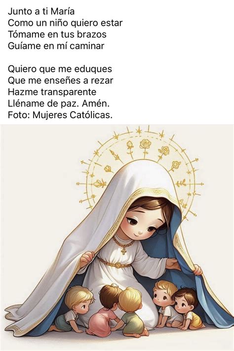 Pin de Claudia en Mama | Oraciones catolicas, Frases religiosas, Frases ...